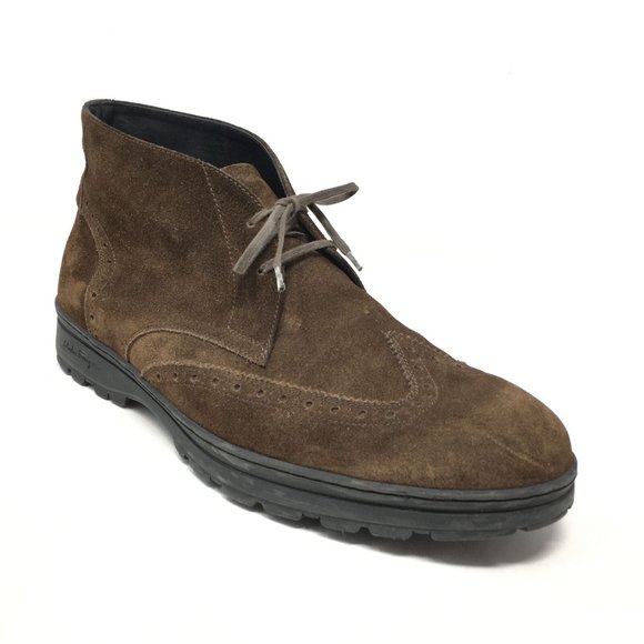 Salvatore Ferragamo Ankle Boots Size 10 2E Brown main image 6